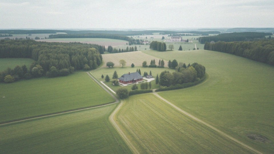 Jak duża jest posiadłość Czesława Langa na Kaszubach?
