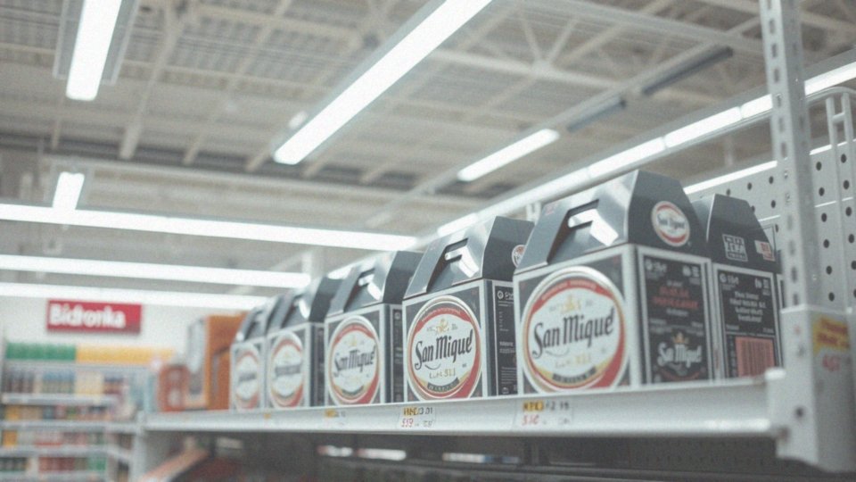 Jakie są ceny piwa San Miguel w Biedronce?