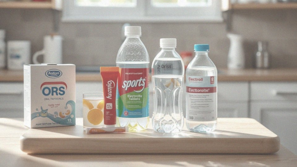 Jakie preparaty nawadniające można stosować do uzupełniania elektrolitów?