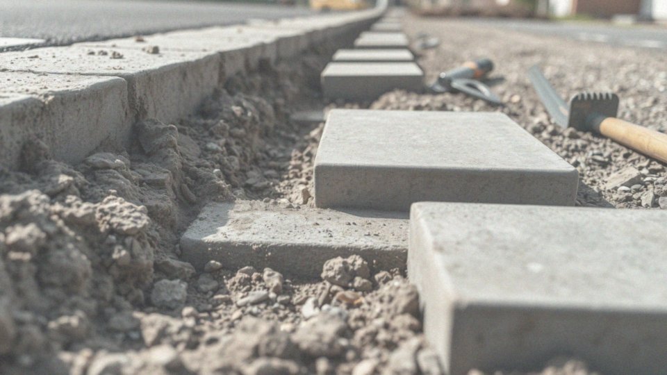 Jak dokładnie osadzić krawężniki?