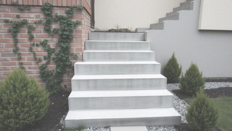 Jakie są rodzaje schodów zewnętrznych betonowych możemy spotkać?