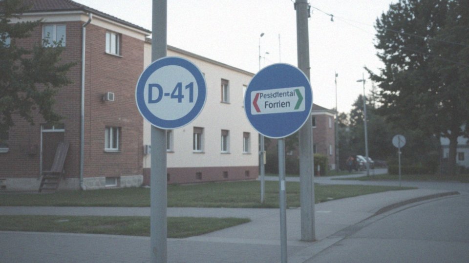 Co oznacza znak D-41 'wyjazd ze strefy zamieszkania'?