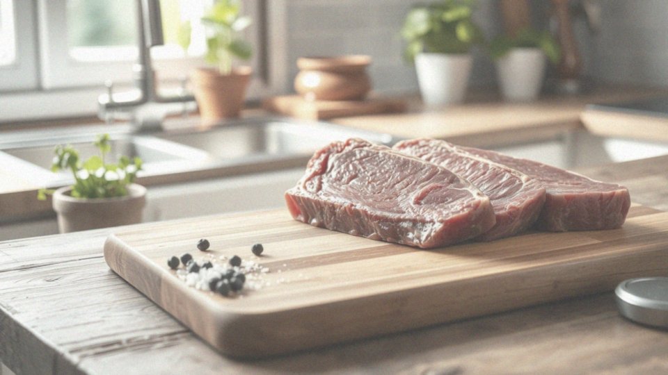 Jaką temperaturę powinno mieć mięso przed przygotowaniem?