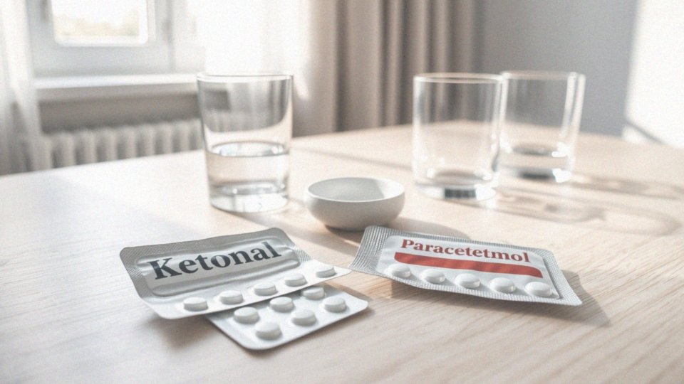 Jakie dawki leków przeciwbólowych są odpowiednie przy stosowaniu Ketonal i paracetamolu?
