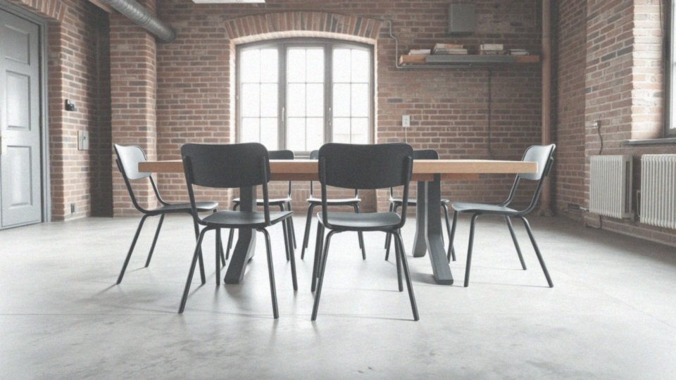 Jakie style krzeseł metalowych wpisują się w trendy industrialne?