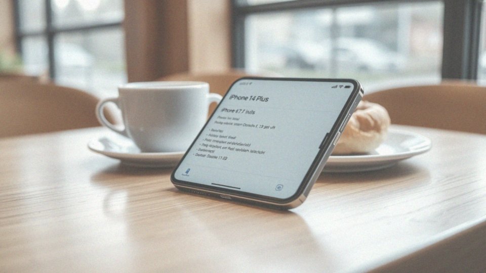 iPhone 14 Plus ile cali? Sprawdź wymiary i cechy wyświetlacza