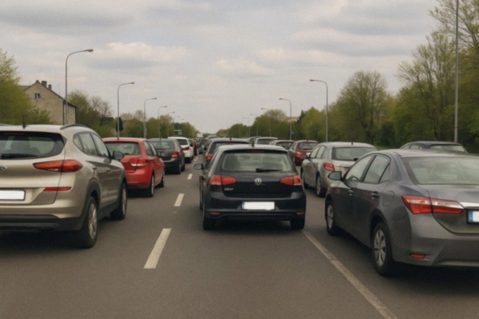 Planowana wymiana barier energochłonnych na DK 86 w Tychach