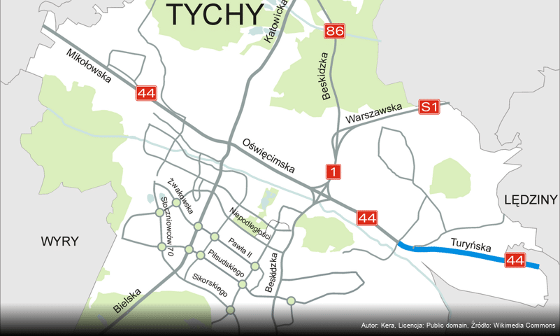 Ulica Turyńska w Tychach